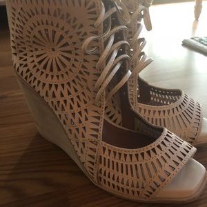 Jeffrey Campbell Shoes - Jeffrey campbell size 9 wedges Jeffrey Campbell Shoes - Jeffrey campbell size 9 wedges